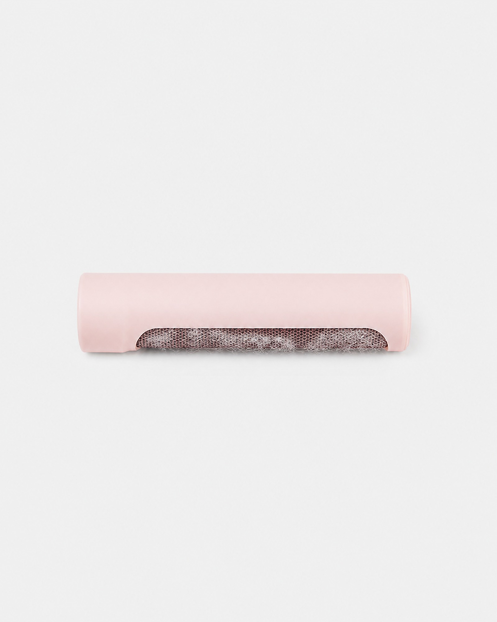 The reusable pad after a pass, full of hair