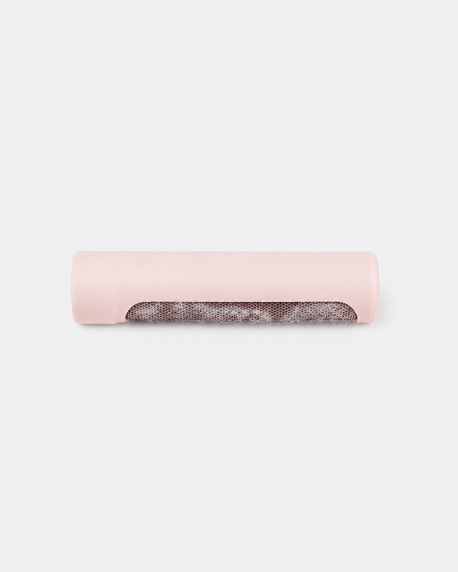 The reusable pad after a pass, full of hair